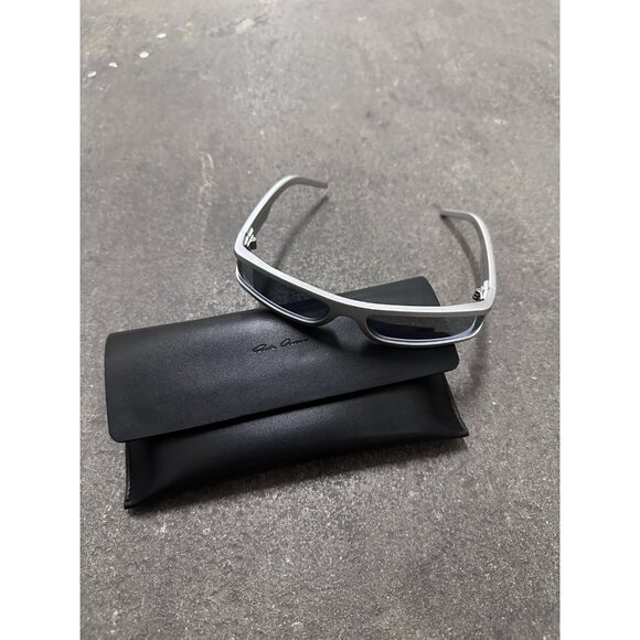 Rick Owens Fog Sunglasses in Silver & Silver - Picture 11 of 11